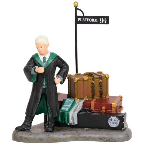 Harry Potter Village Draco Malfoy at Platform 9 3/4 Figure 9.0cm