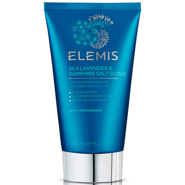 elemis sea lavender and samphire salt scrub 200ml