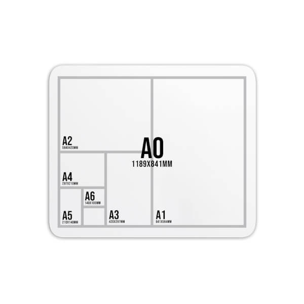 Mouse Mats Paper Sizes Mouse Mat
