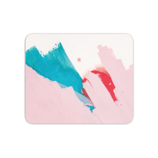 Mouse Mats Scribble Pink Blue Crayon Mouse Mat