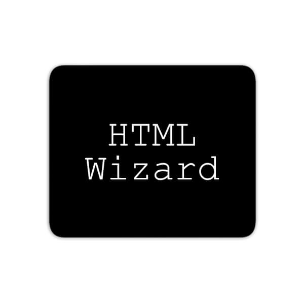 Mouse Mats HTML Wizard Mouse Mat