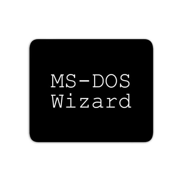 Mouse Mats MS-DOS Wizard Mouse Mat