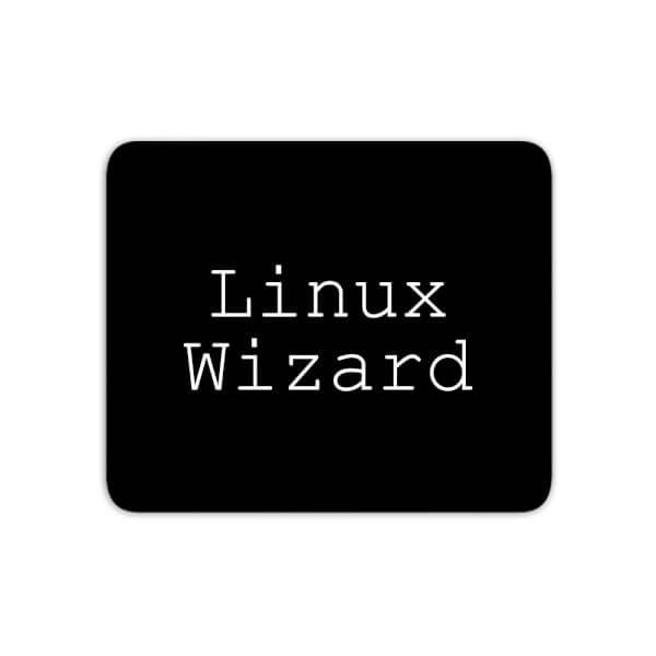 Mouse Mats Linux Wizard Mouse Mat