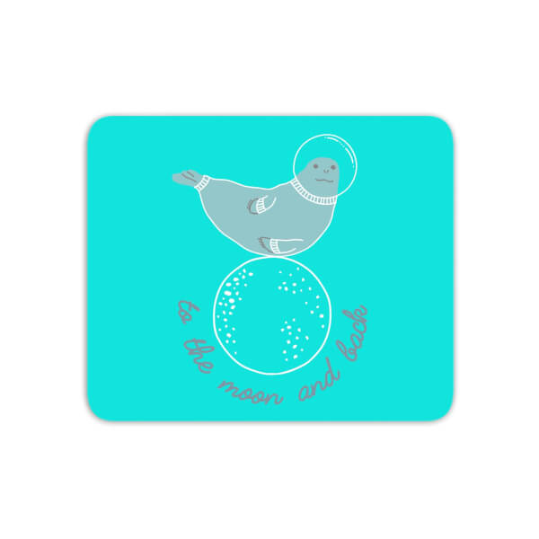 To The Moon And Back Mouse Mat