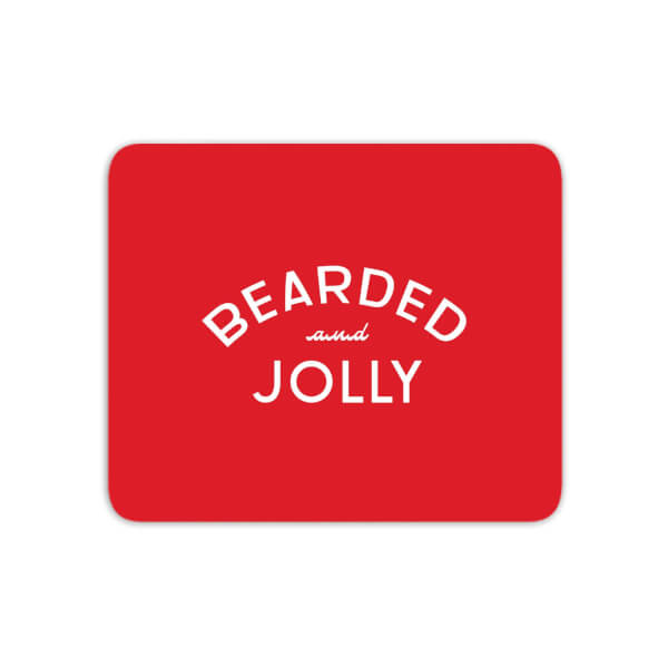 Bearded And Jolly Mouse Mat