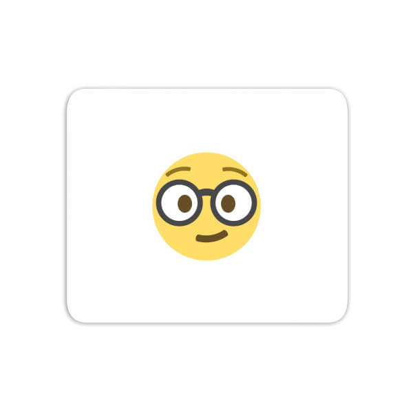 Nerd Face Mouse Mat