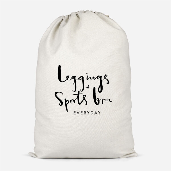 By IWOOT Leggings And Sports Bra Every Day Cotton Storage Bag - Small