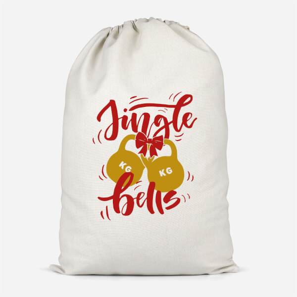 Jingle (Kettle) Bells Cotton Storage Bag - Small