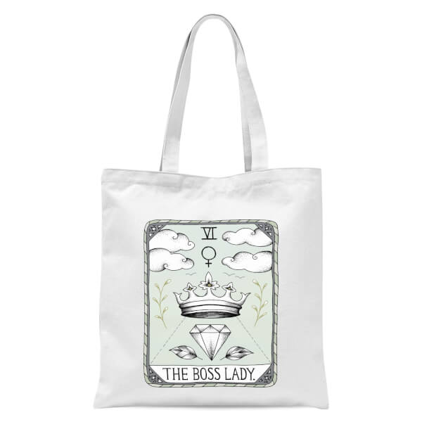 The Boss Lady Tote Bag - White