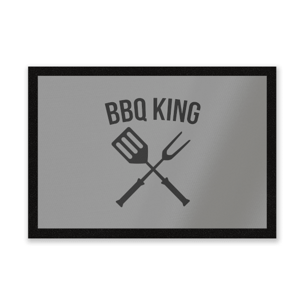 BBQ King Entrance Mat