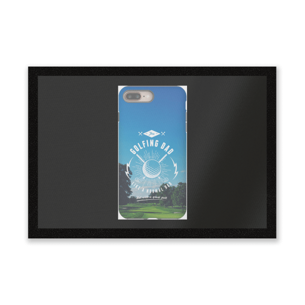 Golf Dad Phone Case Entrance Mat