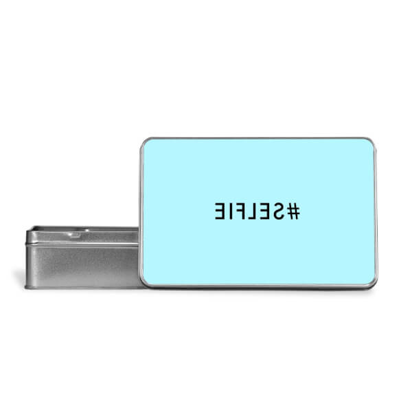 Mirror Selfie Metal Storage Tin