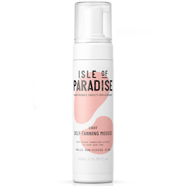 Click to view more detailed imagery on our partner's website Isle Of Paradise Self-tanning Mousse - Light 200ml