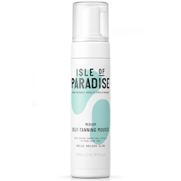 Click to view more detailed imagery on our partner's website Isle Of Paradise Self-tanning Mousse - Medium 200ml