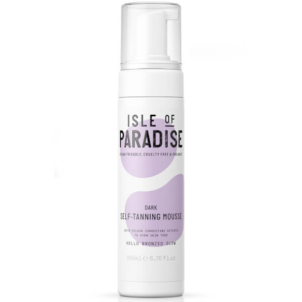 Click to view more detailed imagery on our partner's website Isle Of Paradise Self-tanning Mousse - Dark 200ml