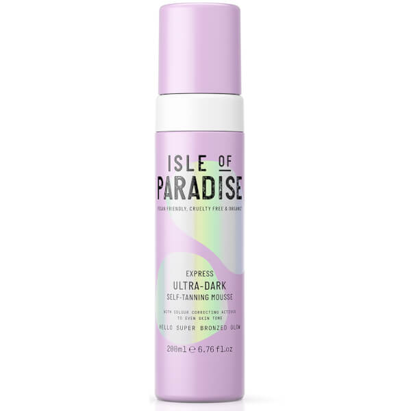 Click to view more detailed imagery on our partner's website Isle Of Paradise Express Self-tanning Mousse - Ultra-dark 200ml