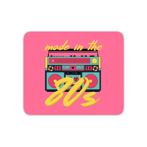 Made In The 80s Boombox Mouse Mat