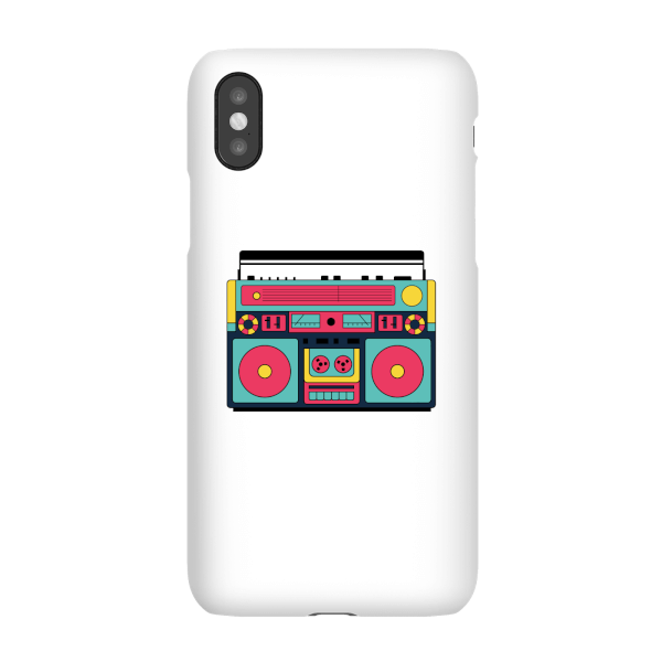 Colourful Boombox Phone Case for iPhone and Android - iPhone 7 Plus - Snap Case - Matte