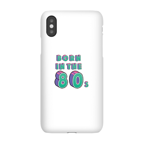 Born In The 80s Phone Case for iPhone and Android - Samsung S6 Edge - Snap Case - Matte