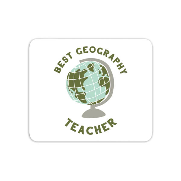 Best Geography Teacher Mouse Mat