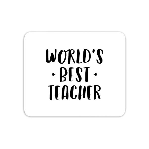 World's Best Teacher Mouse Mat
