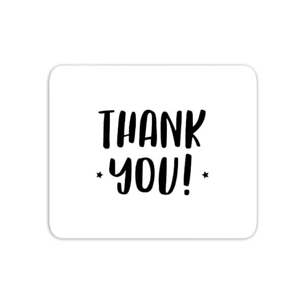 Thank You! Mouse Mat