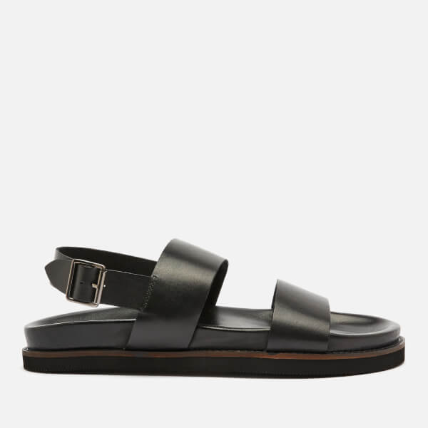 Jackson Leather Double Strap Sandals