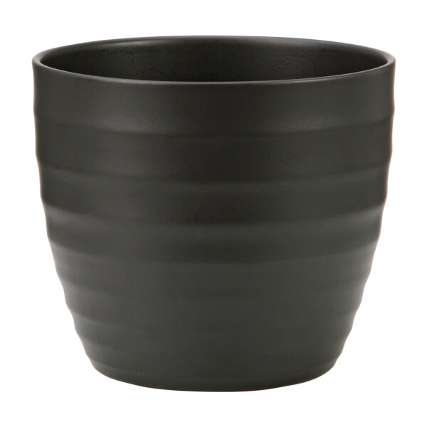 Plant Pot Anthracite 22cm Homebase