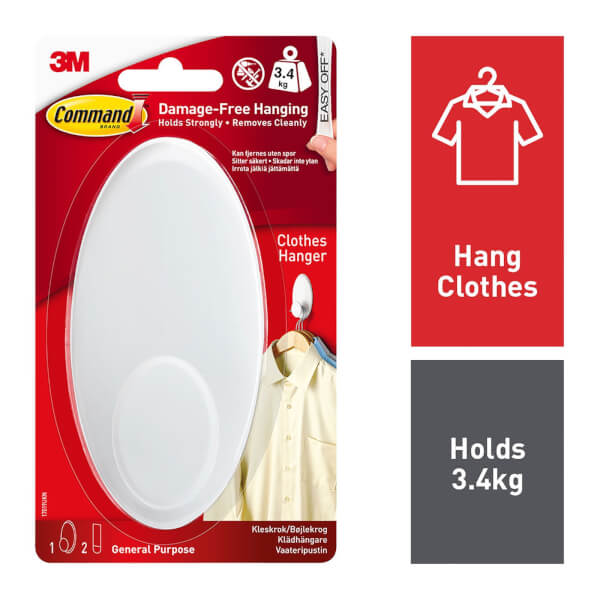 Command Clothes Hanger Homebase