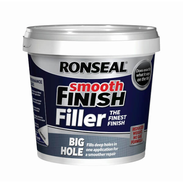 Ronseal Big Hole Wall Filler White 1200ml Homebase