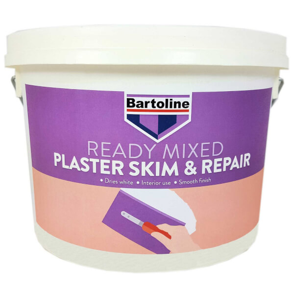 Bartoline Ready Mixed Plaster Skim & Repair 2.5L Homebase