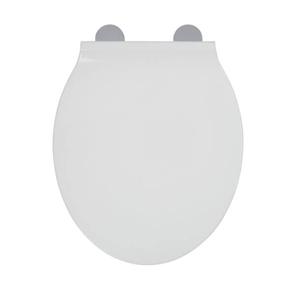 Croydex Victoria Slimline Thermoset Toilet Seat White Homebase