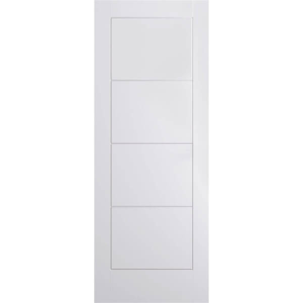 Ladder Internal Primed White 4 Panel Door - 762 x 1981mm | Homebase