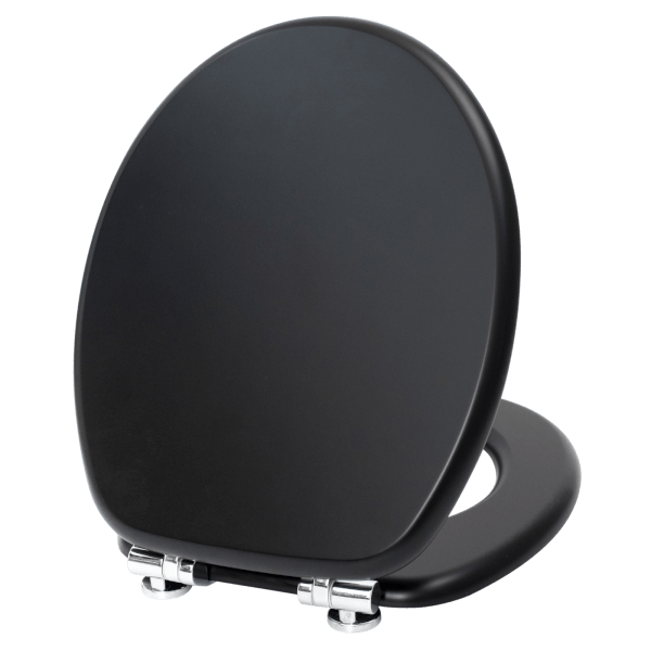 Resonance Black Toilet Seat Homebase
