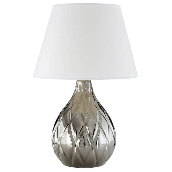 Hannah White Shade Table Lamp Homebase