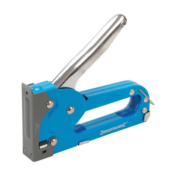 Silverline Steel Staple Gun 4 8mm Type 53 Homebase