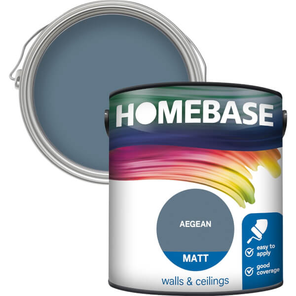 Homebase Matt Paint Aegean 2.5L Homebase