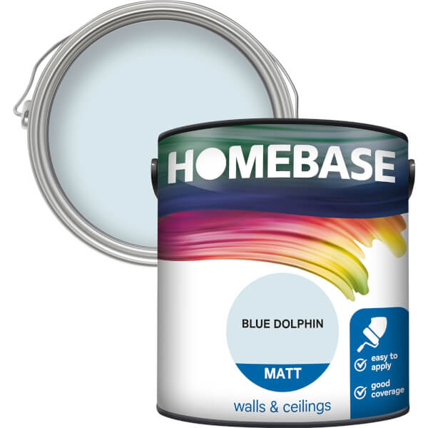 Homebase Matt Paint Blue Dolphin 2.5L Homebase