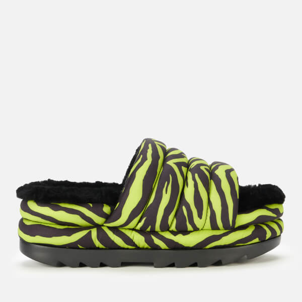 Puft Tiger Print Slide Sandals