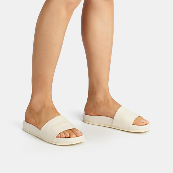 Alexis Leather Slide Sandals