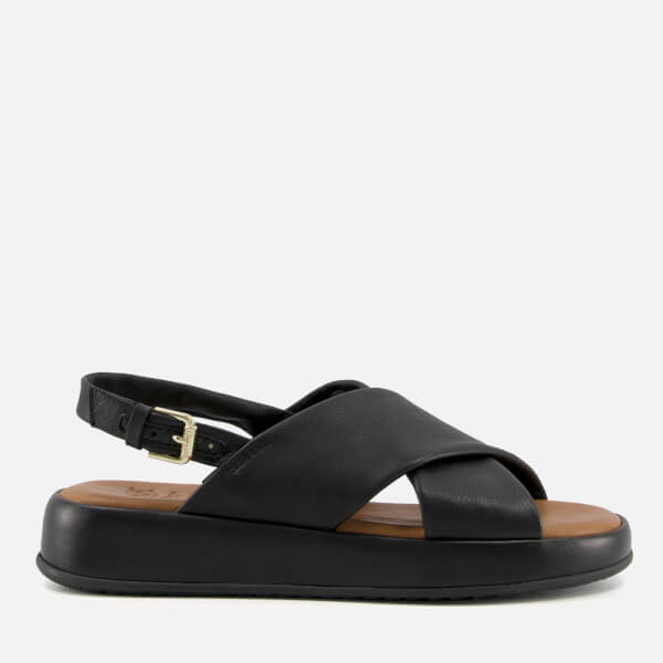 Latest Leather Cross Front Sandals