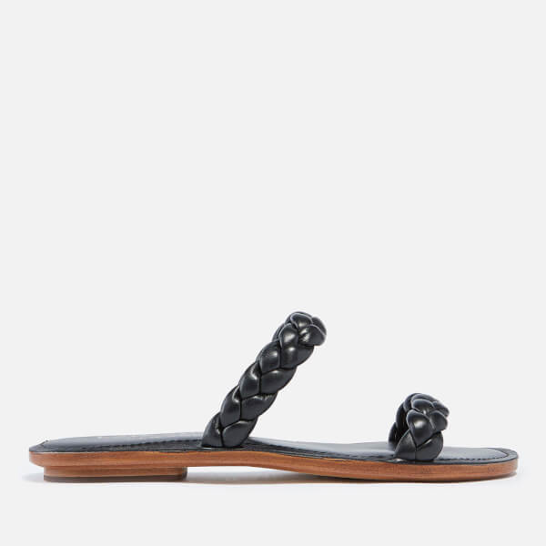 Miami Leather Double Strap Sandals