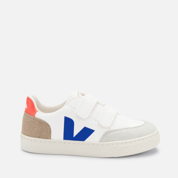 Kids' V-12 Leather and Vegan Suede