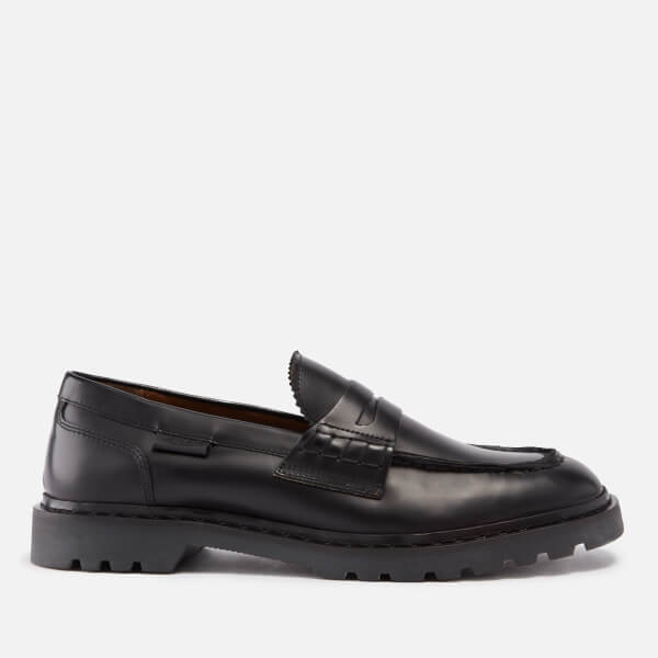 Milano Leather Saddle Loafers