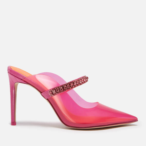 Duke Vinyl Heeled Mules