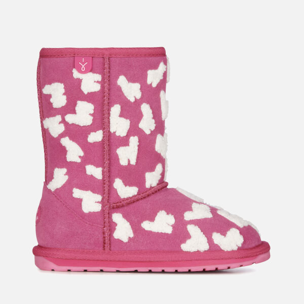Kids' Shearling-Lined Suede