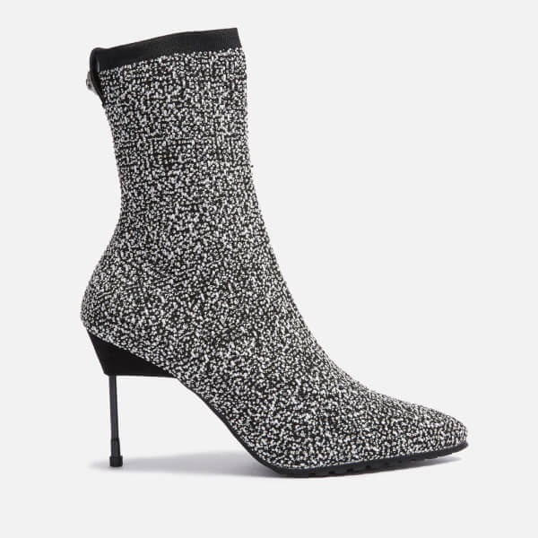 Barbican Embellished Knit Heeled