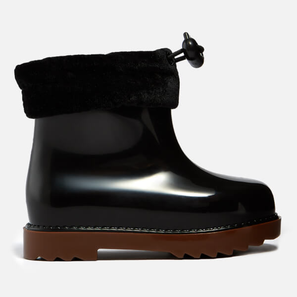 Toddlers' Corduroy-Trimmed PVC Wellington