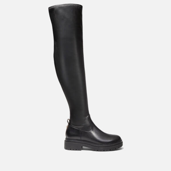Cyrus Leather Knee-High