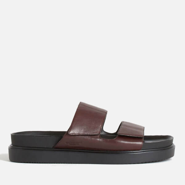 Seth Double-Strap Leather Sandals